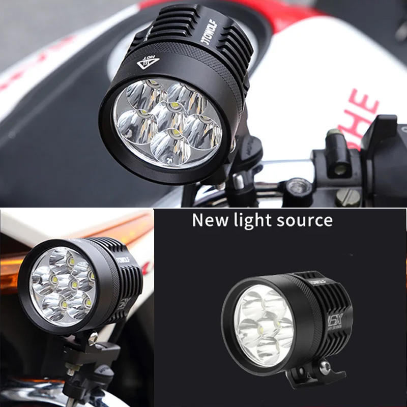 Faro LED Stroboscopico Bicolor - Universal Motorcycle Led Headlight Projector recensione e prezzo