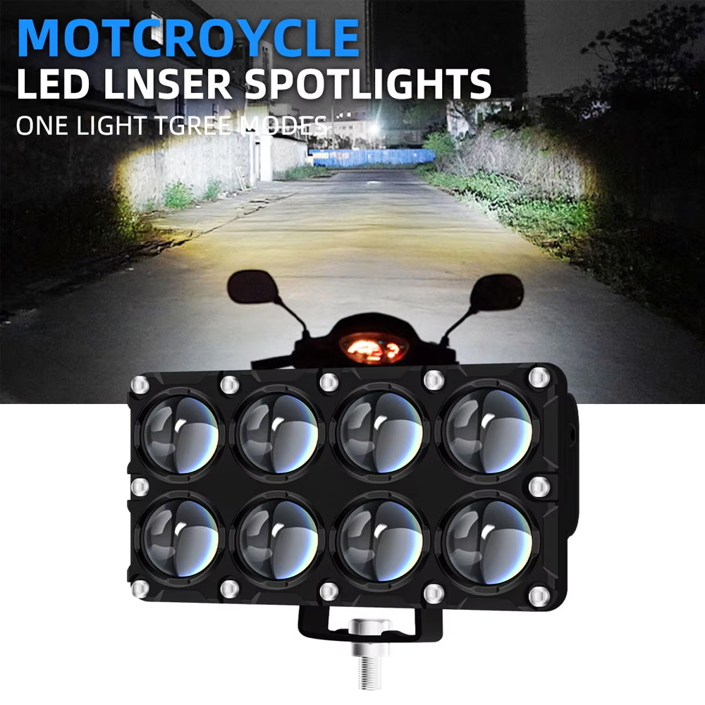 Faro Ausiliario per Moto con 6 - Universal Motorcycle Led Headlight Projector recensione e prezzo