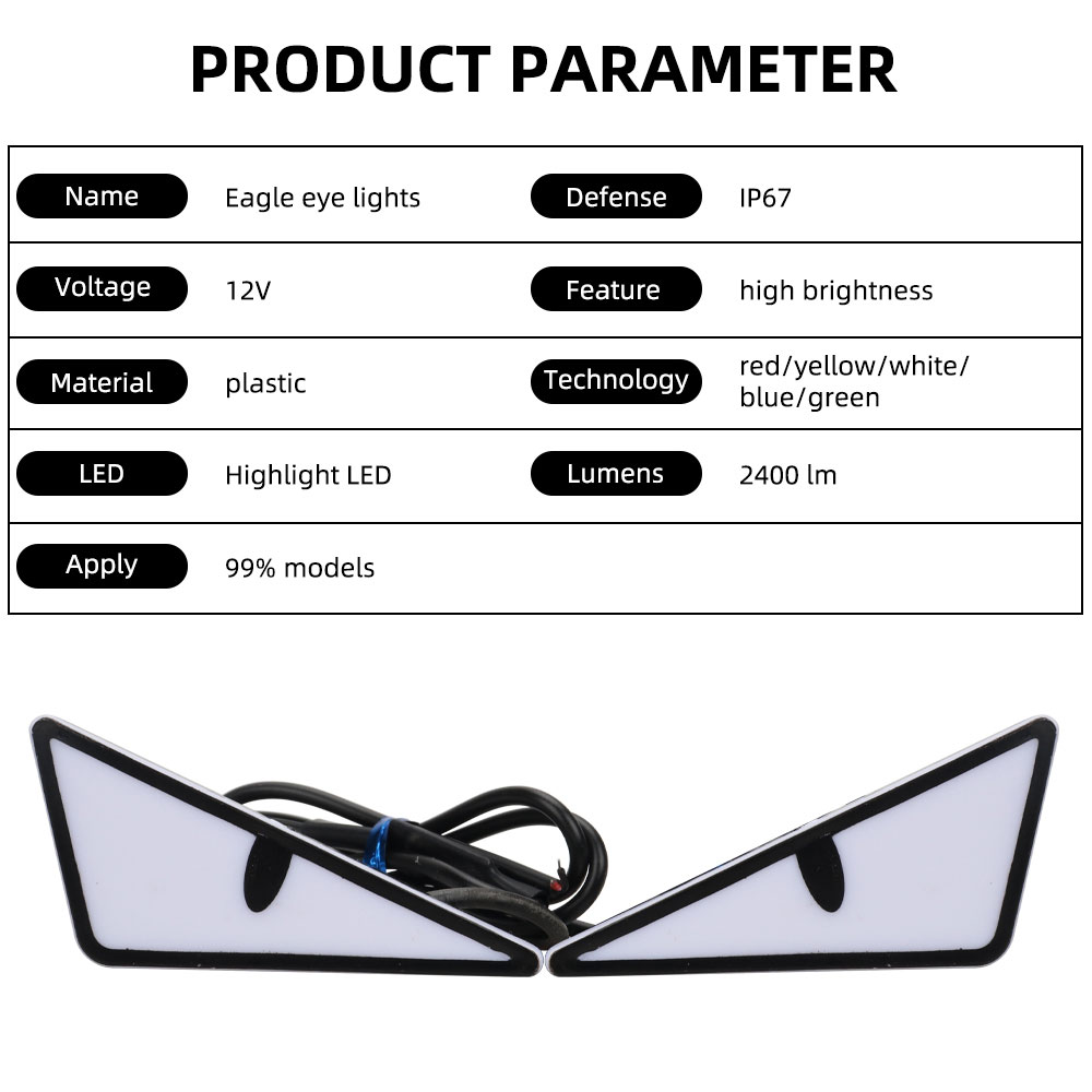 2 Pezzi Luce Targa LED Occhio  - Universal Motorcycle Led Headlight Projector recensione e prezzo