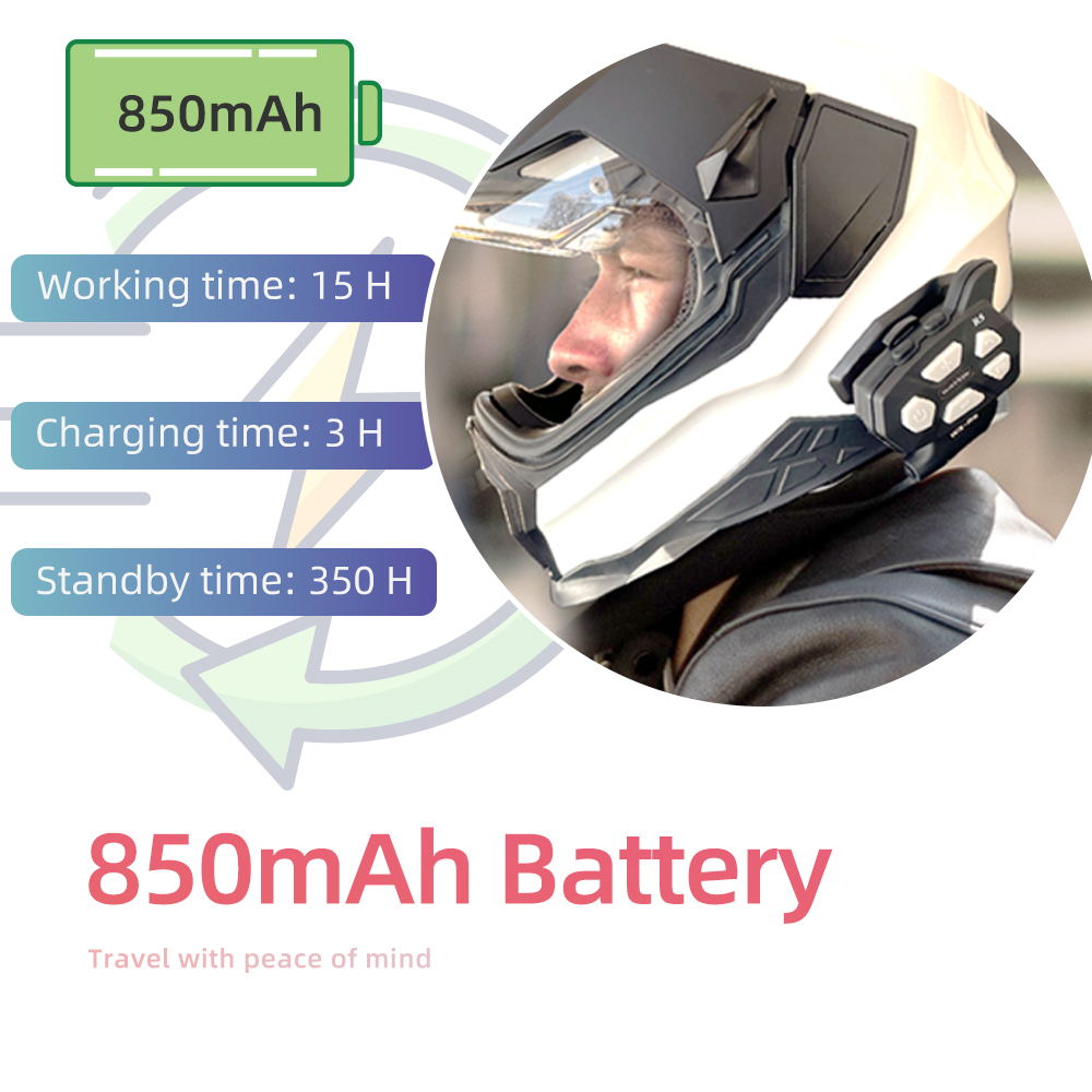 WAYXIN R9 Interfono per moto C - Universal Motorcycle Helmet Intercom Headset recensione e prezzo